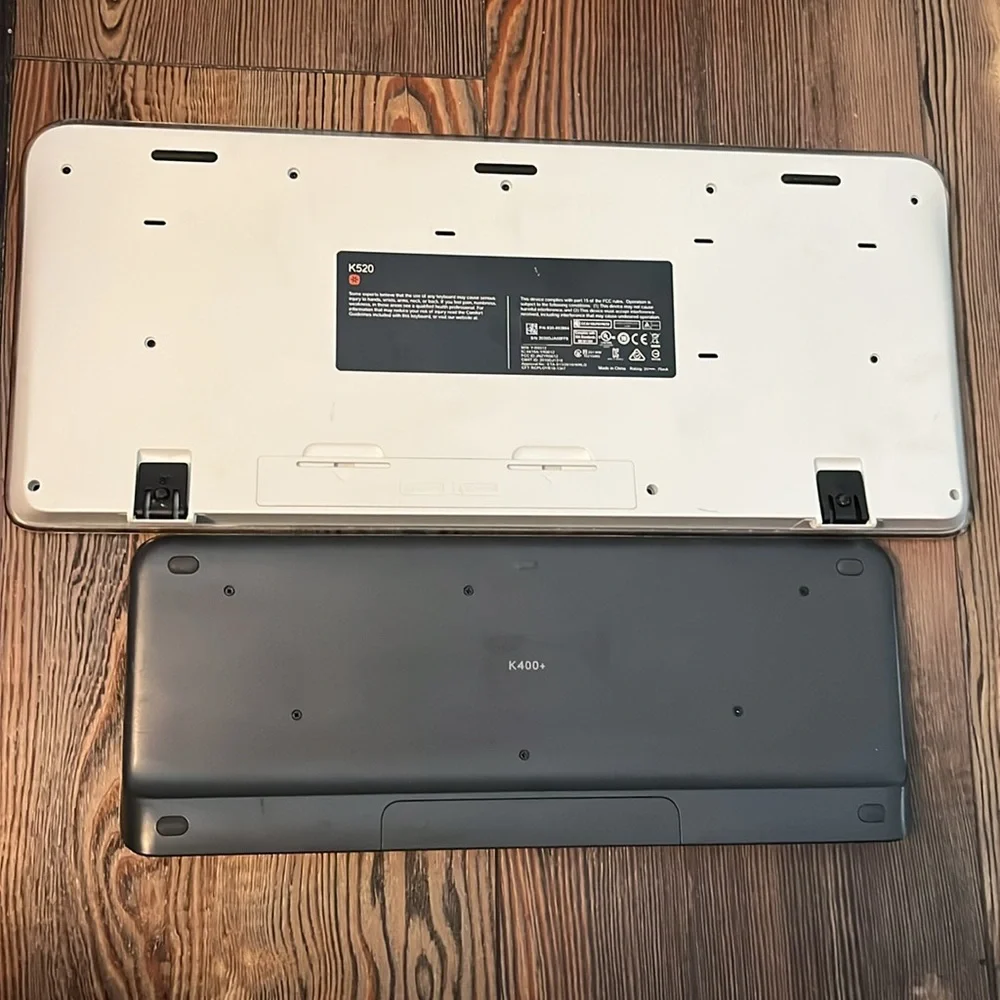 2 Logitech Wireless Keyboards K520 & K400+